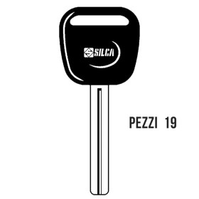 Pezzi 19 Chiave Grezza Silca Per Auto Testa Gommata TOY40P Per Toyota