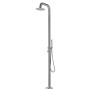 Doccia Da Esterno Sunny a Pavimento Inox Outdoor Acqua Calda e Fredda