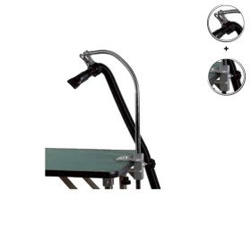 Braccio Universale per Tavolo da Toelettatura con Pinza e Morsetto