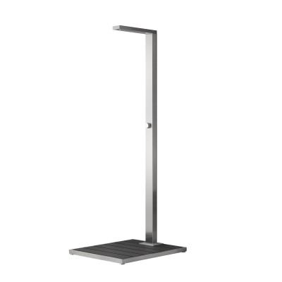 Doccia da Esterno Inox Spazzolato Modello Faggio con Pedana Antiscivolo WPC 