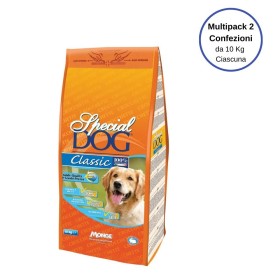 Special Dog Monge Classic Alimento Nutriente Per Cani Crocchette Multipack 2 Confezioni Da 10 Kg Ciascuna