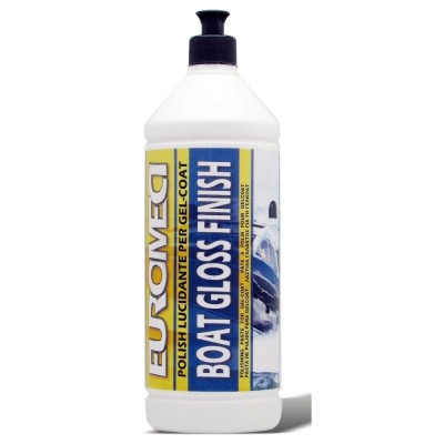 Euromeci Boat Gloss Finish Polish Lucidante Per Gel-Coat Confezione da 1 Litro