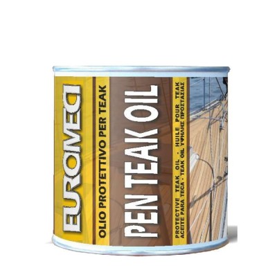 Euromeci Pen Teak Oil Olio Protettivo per Teak Confezione da 750 ml