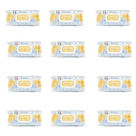 Multipack 12 Confezioni Salviette Acqua Micellare e Olio di Argan Per Cani e Gatti