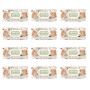 Multipack 12 Confezioni Salviette Per Cani e Gatti Manto Morbido e Idratato con Latte di Cocco