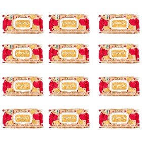 Multipack 12 Confezioni di Salviette Detergenti per la Pulizia Mela e Zenzero Per Cani e Gatti