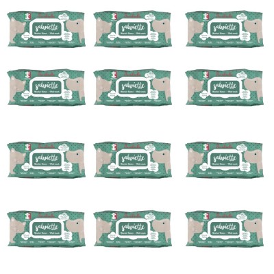 Multipack 12 Confezioni Salviette Per Cani e Gatti al Muschio Bianco Leggerezza e Freschezza