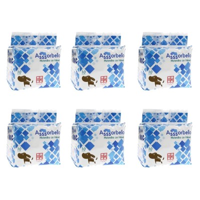 Multipack 6 Confezioni Pannolini per Cani Mutandina Pronti Via Large per Cani di Taglia Grande