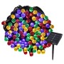 Luci di Natale Multicolore per Interno ed Esterno per Decorare l'Albero di Natale 22 m 200 Led Con Pannello Solare