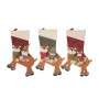 Calze di Natale Alce Set 3 Pezzi Per Decorare L'albero Calze Natalizie