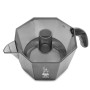Bialetti Macchina Caffe' Espresso Mokona Trio Colore Trasparente Nero