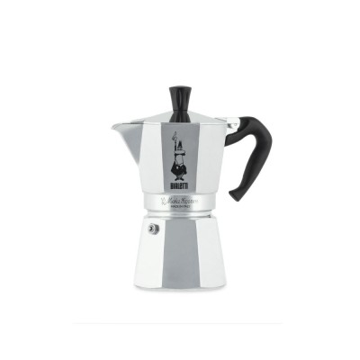 Bialetti Caffettiera Moka Express da 6 Tazze in Alluminio 
