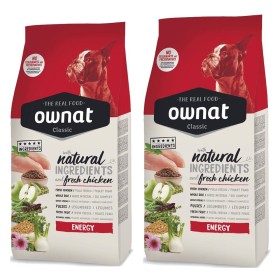 Mutipack di 2 Confezioni da 20 Kg di Ownat Crocchette per Cani Classic Energy Natural