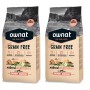 Mutipack di 2 Confezioni da 14 Kg di Ownat Crocchette per Cani Just Grain Free Adult con Salmone