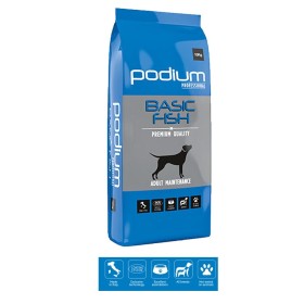 Podium Crocchette per Cani Professional Basic Fish Formula Mantenimento Confezione Da 15 Chilogrammi