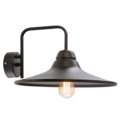 Applique Monet E27 in Basso colore Nero