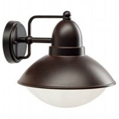 Applique Itaca E27 in Basso colore Corten