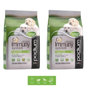 Multipack di 2 Confezioni da 12 Kg di Podium Crocchette per Cani Puppy Fish IMMUNY SYSTEM