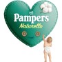 Pampers Naturello 9 Salviette + 4 Confezioni Pannolini da 22 Pannolini Ciascuno