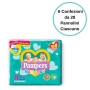 Pampers Baby Dry 3 Midi Pannolini 6 Confezioni + Baby Fresh Salviette