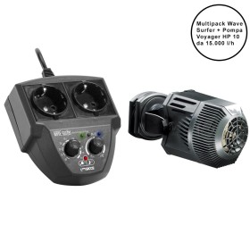 Multipack Wave Surfer Controllo Elettronico + n 2 Pompe Voyager HP 10 Pompa di Movimento 15.000 l/h