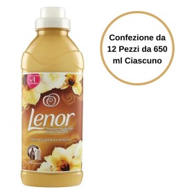 Lenor Ammorbidente Concentrato Oro e Fiori di Vaniglia Confezione da 12 Pezzi da 650 ml