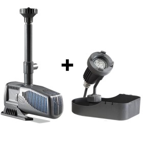 Multipack Pompa per Laghetto Syncra Pond 2.0 2550 litri/h  + Faretto Halley a Led Sommergibile