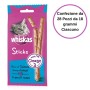 Whiskas Sticks Salmone Confezione da 18 grammi