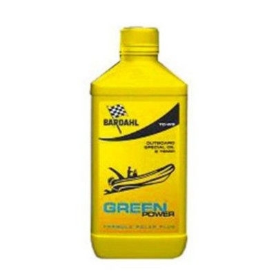 Bardahl Olio Green Power TCW3 Semy-Synth 2T Confezione da 4 Litri