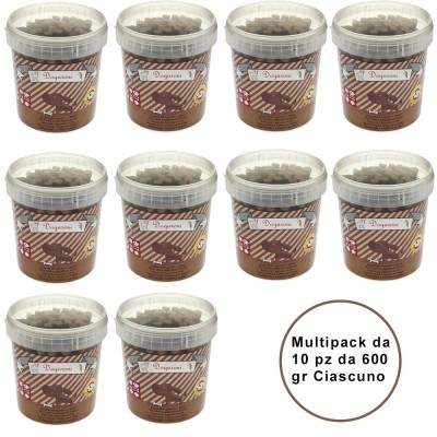 Snack per Cani Fuss-Dog Dogaroni Bastoncini Agnello & Riso Confezione da 10 pz 