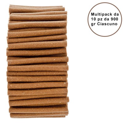 Snack per Cani Fuss-Dog Dogaroni Bastoncini al Manzo Confezione da 10 pz