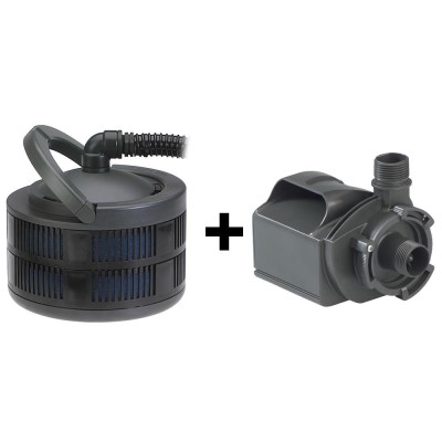 Sicce Filtro per Laghetto Ecomax + Pompa per Laghetto Multi 5800 l/h