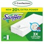Swiffer Panni di Ricambio Cattura Polvere per Scopa Swiffer 3 Confezioni da 20 Panni