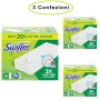 Swiffer Panni Cattura Polvere per Scopa Swiffer con Profumazione Ambi Pur 3 Confezioni da 18 Panni