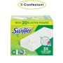 Swiffer Panni Cattura Polvere per Scopa Swiffer con Profumazione Ambi Pur 3 Confezioni da 18 Panni