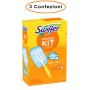 Swiffer Duster Starter Kit Catturapolvere 3 Confezioni da 1 Manico & 5 Piumini Swiffer