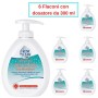 Fresh&Clean Sapone Liquido Disinfettante 6 Flaconi da 300 ml Con Dosatore