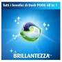 Dash Allin1 Pods Detersivo per Lavatrice in Monodosi Lavanda 4 Confezioni da 30 Capsule