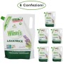 Winni's Naturel Detersivo per Lavatrice Ecoformato Lavanda 6 ConfezionI da 1000 Ml