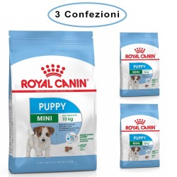 Royal Canin Mini Puppy Junior Crocchette per Cuccioli 3 Confezioni da 800 Grammi