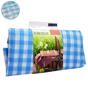 Tovaglia da Picnic Super Tessuto Polipropiene 500 gr  Quadro Azzurro