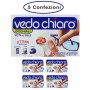 Vedo Chiaro Salviettine Umidificate per la Pulizia degli Occhiali 5 Confezioni da 16 Salviettine