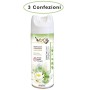 Wexor Spray Antitarme e Antiacaro Giglio Verde e Fiore di Ninfea Professionale 3 Confezioni da 400 Ml