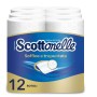 Scottonelle Carta Igienica Soffice & Trapuntata 6 Confezioni da 12 Rotoli Ciascuno