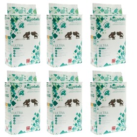 Multipack 6 Confezioni Assorbello Tappetini Igenici ULTRA per cani Clorexidina 60x60
