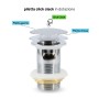 Rubinetto Bidet Monocomando Jazz In Ottone Cromato