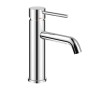 Rubinetto Lavabo Monocomando Jazz In Ottone Cromo Lucido