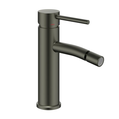 Rubinetto Bidet Monocomando Jazz In Ottone Antracite Elegante E Pratico