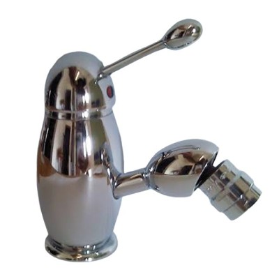 Rubinetto Miscelatore Bidet Cromato Daniel Pretty Completo Piletta Scarico