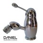 Rubinetto Miscelatore Bidet Cromato Daniel Pretty Completo Piletta Scarico